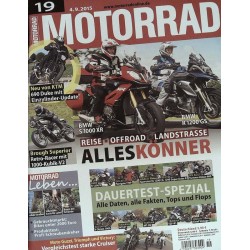 Motorrad Nr.19 / 4 September 2015 - Alles Könner