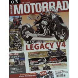 Motorrad Nr.3 / 23 Januar 2015 - Bienville Legacy V4