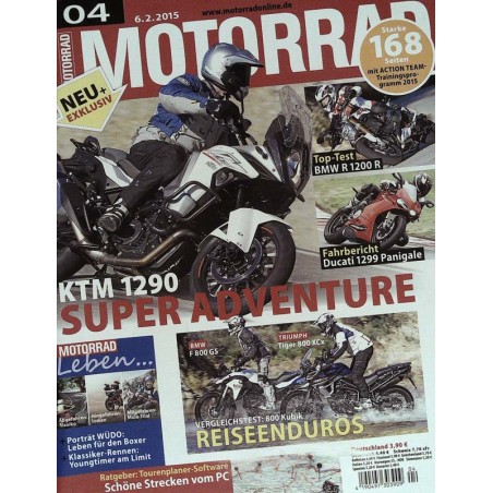 Motorrad Nr.4 / 6 Februar 2015 - KTM 1290 Super Adventure
