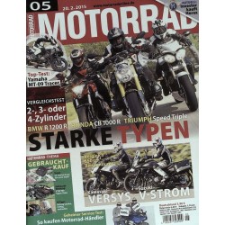 Motorrad Nr.5 / 20 Februar 2015 - Starke Typen