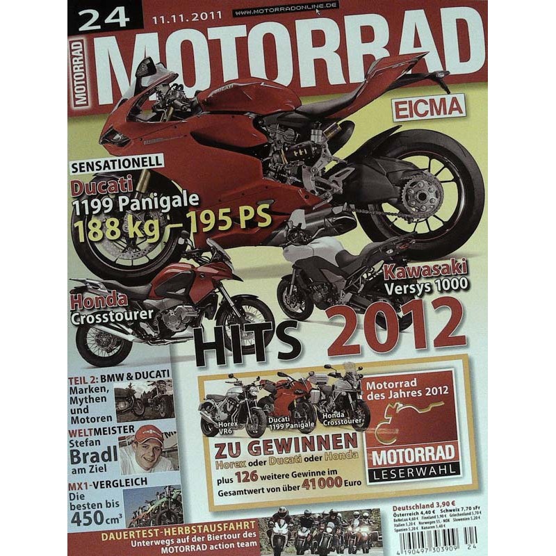 Motorrad Nr.24 / 11 November 2011 - Ducati 1199 Panigale