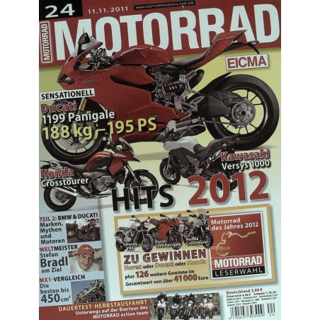 Motorrad Nr.24 / 11 November 2011 - Ducati 1199 Panigale