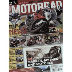 Motorrad Nr.23 / 28 Oktober 2011 - BMW S 1000 RR