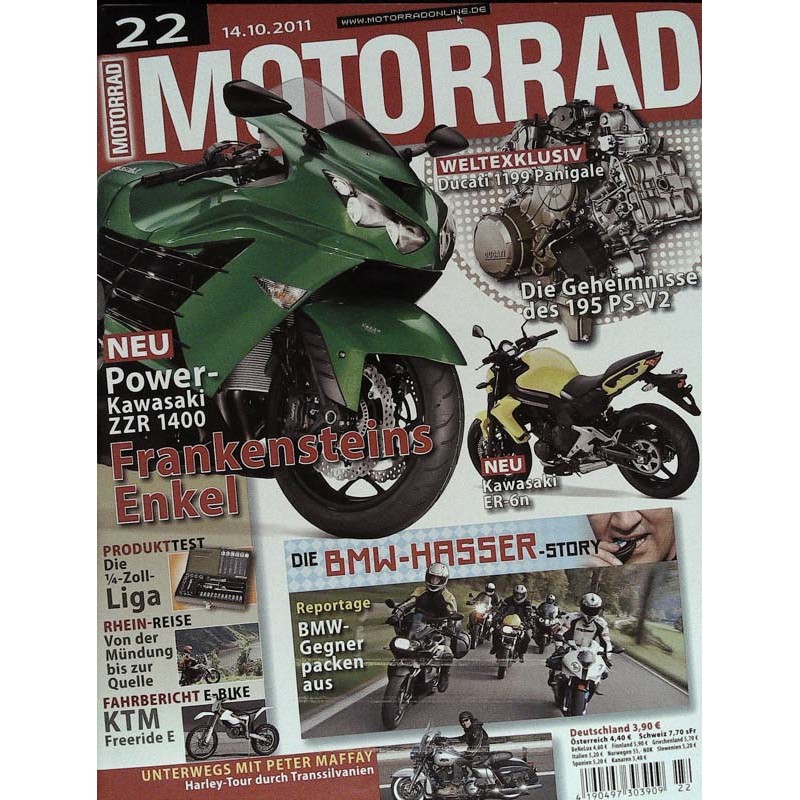 Motorrad Nr.22 / 14 Oktober 2011 - Frankensteins Enkel