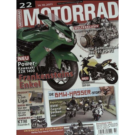 Motorrad Nr.22 / 14 Oktober 2011 - Frankensteins Enkel