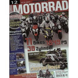 Motorrad Nr.12 / 27 Mai 2011 - 11 Bikes & 38 Zylinder
