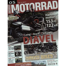 Motorrad Nr.5 / 18 Februar 2011 - Ducati Diavel