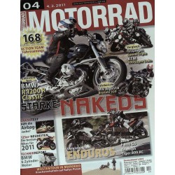 Motorrad Nr.4 / 4 Februar 2011 - Starke Nakeds