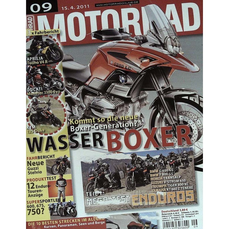 Motorrad Nr.9 / 15 April 2011 - Wasser Boxer