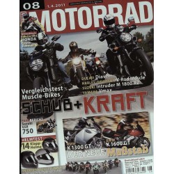 Motorrad Nr.8 / 1 April 2011 - Schub + Kraft