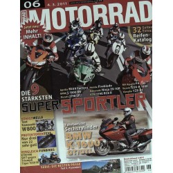 Motorrad Nr.6 / 4 März 2011 - Super Sportler