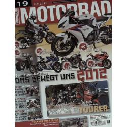 Motorrad Nr.19 / 2 September 2011 - Das bewegt uns 2012