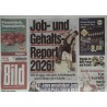 Bild Zeitung Samstag, 27 Dezember 2025 - Jon & Gehalts-Report!