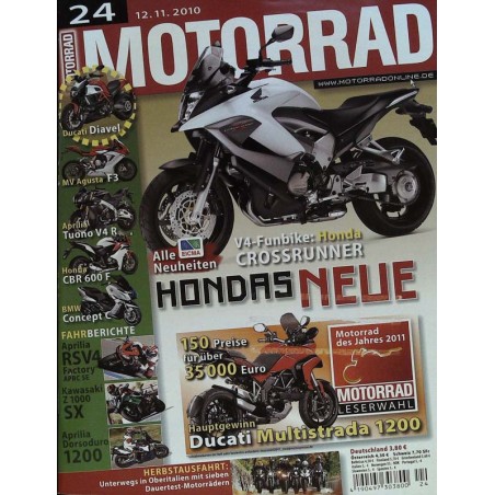 Motorrad Nr.24 / 12 November 2010 - Hondas Neue