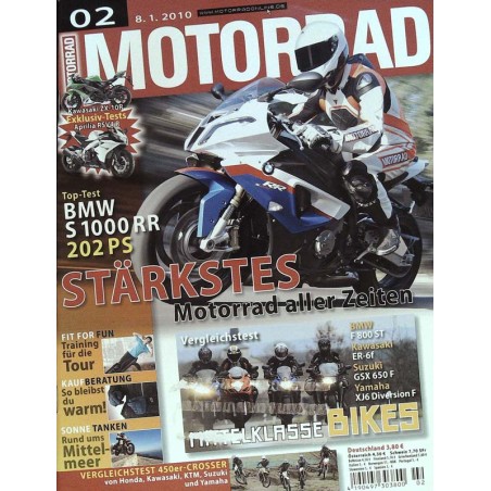 Motorrad Nr.2 / 8 Januar 2010 - BMW S 1000 RR