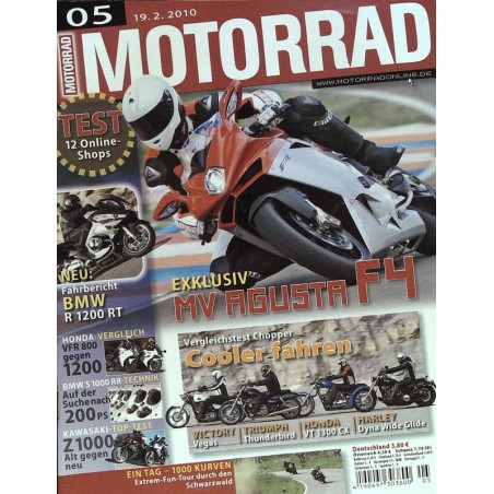 Motorrad Nr.5 / 19 Februar 2010 - MV Agusta F4