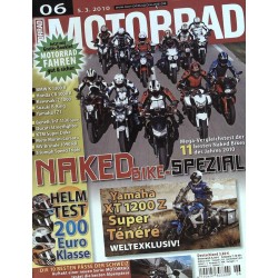 Motorrad Nr.6 / 5 März 2010 - Naked Bike-Spezial