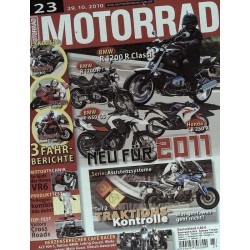 Motorrad Nr.23 / 29 Oktober 2010 - Neu für 2011