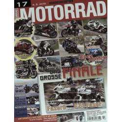 Motorrad Nr.17 / 6 August 2010 - Das grosse Finale