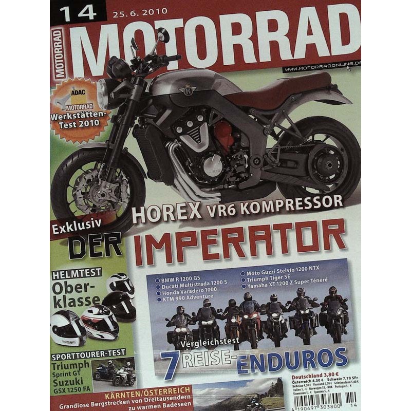 Motorrad Nr.14 / 25 Juni 2010 - Der Imperator