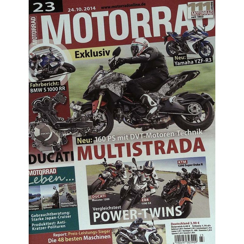 Motorrad Nr.23 / 24 Oktober 2014 - Ducati Multistrada