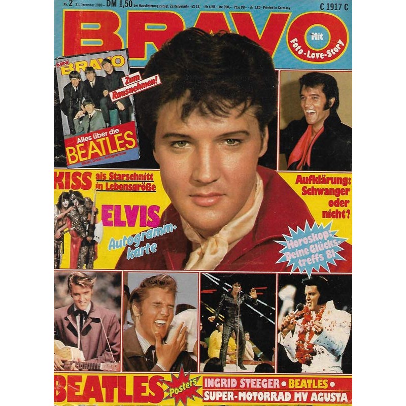BRAVO Nr.2 / 31 Dezember 1980 - Elvis Presley