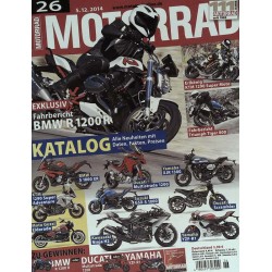 Motorrad Nr.26 / 5 Dezember 2014 - BMW R 1200 R