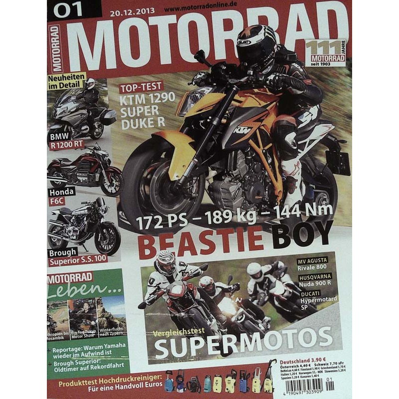 Motorrad Nr.1 / 20 Dezember 2013 - Beastie  Boy