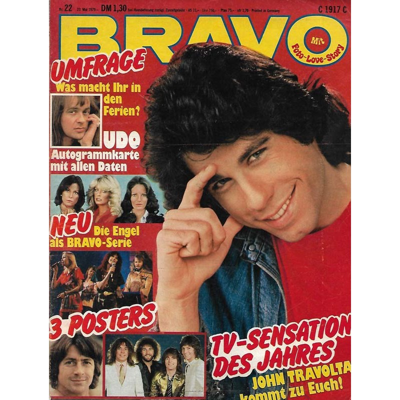 BRAVO Nr.22 / 23 Mai 1979 - John Travolta kommt