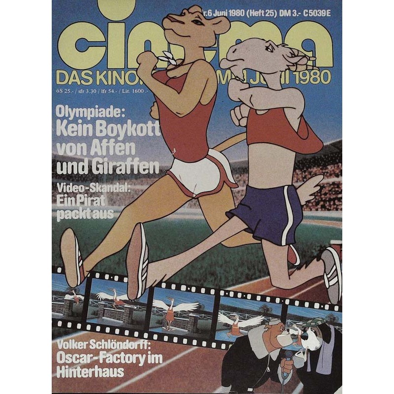CINEMA 6/80 Juni 1980 - Olympiade!