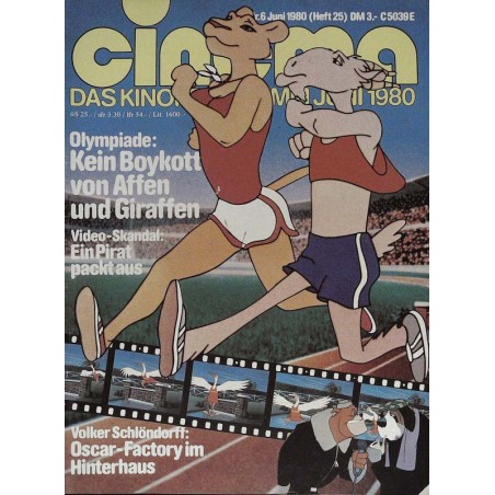 CINEMA 6/80 Juni 1980 - Olympiade!