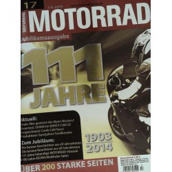 Motorrad Nr.17 / 1 August 2014 - 111 Jahre