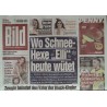 Bild Zeitung Freitag, 9 Januar 2026 - Schneehexe Elli