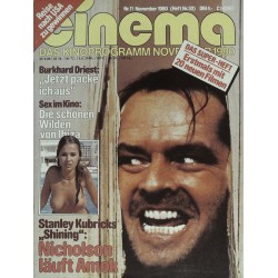 CINEMA 11/80 November 1980 - Nicholson läuft Amok