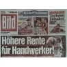 Bild Zeitung Dienstag, 13 Januar 2026 - Höhere Rente für Handwerker