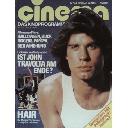 CINEMA 7/79 Juli 1979 - John Travolta