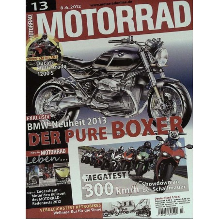 Motorrad Nr.13 / 8 Juni 2012 - Der neue pure Boxer