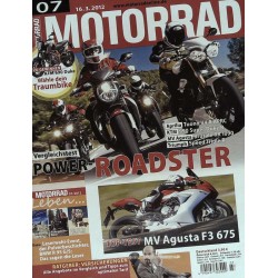 Motorrad Nr.7 / 16 März 2012 - Power Roadster