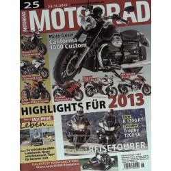 Motorrad Nr.25 / 23 November 2012 - Moto Guzzi California 1400 Custom