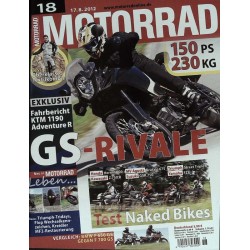 Motorrad Nr.18 / 17 August 2012 - GS-Rivale
