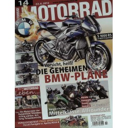 Motorrad Nr.14 / 22 Juni 2012 - BMW S 1000 RS Streetfighter