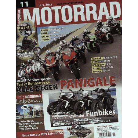 Motorrad Nr.11 / 11 Mai 2012 - Alle gegen Panigale