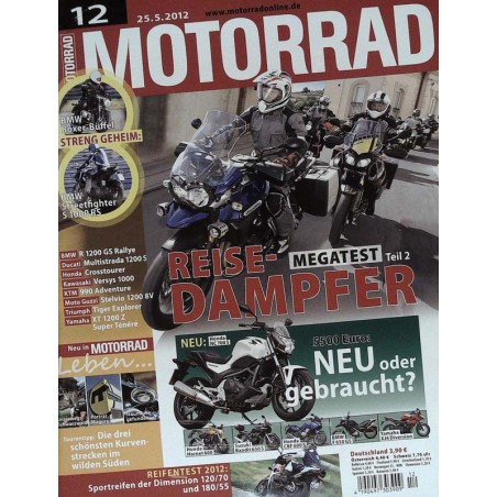Motorrad Nr.12 / 25 Mai 2012 - Reise-Dampfer Teil 2