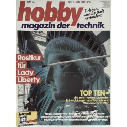 Hobby Nr.1 / Januar 1986 - Rostkultur für Lady Liberty