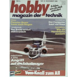 Hobby Nr.12 / Dezember 1986 - Hubschrauber X-Wing