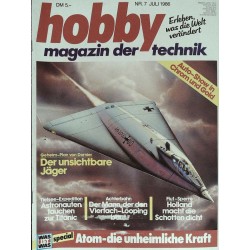 Hobby Nr.7 / Juli 1986 - Der unsichtbare Jäger