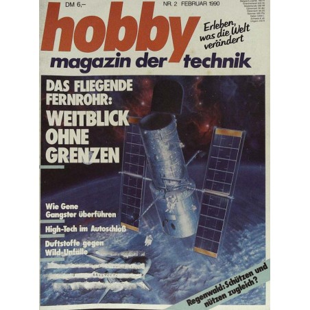Hobby Nr.2 / Februar 1990 - Das fliegende Fernrohr