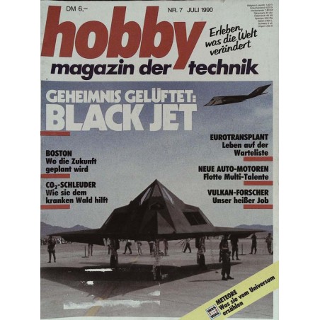 Hobby Nr.7 / Juli 1990 - Black Jet