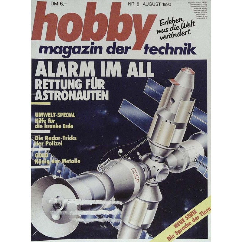 Hobby Nr.8 / August 1990 - Alarm im All
