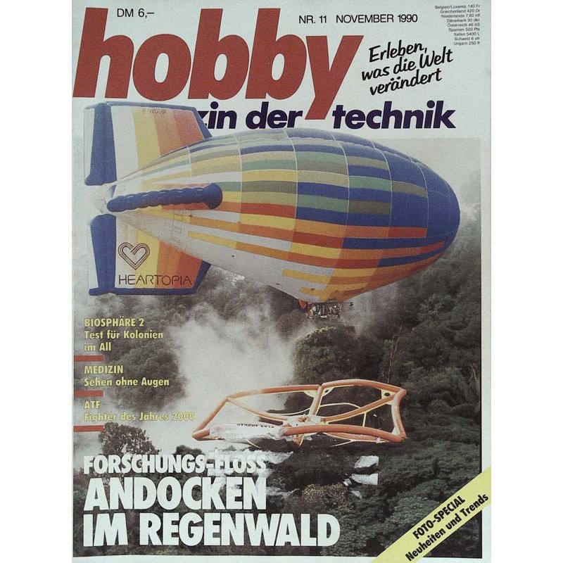 Hobby Nr.11 / November 1990 - Forschungs-Floss